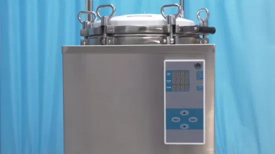 Esterilizador vertical automático de la autoclave del vapor de la presión de 75L 100L 120L 150L