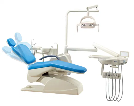 Silla dental portátil de venta de juego completo de silla de unidad Dental a precio barato, silla de clínica Dental/silla de equipo Dental