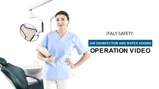 Silla de unidad dental de desinfección M3 de seguridad de Italia con aprobación CE