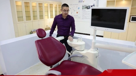 CE y aprobado por la FDA, el mejor equipo de instrumentos dentales médicos, sillón dental integral, sillón de unidad dental eléctrica